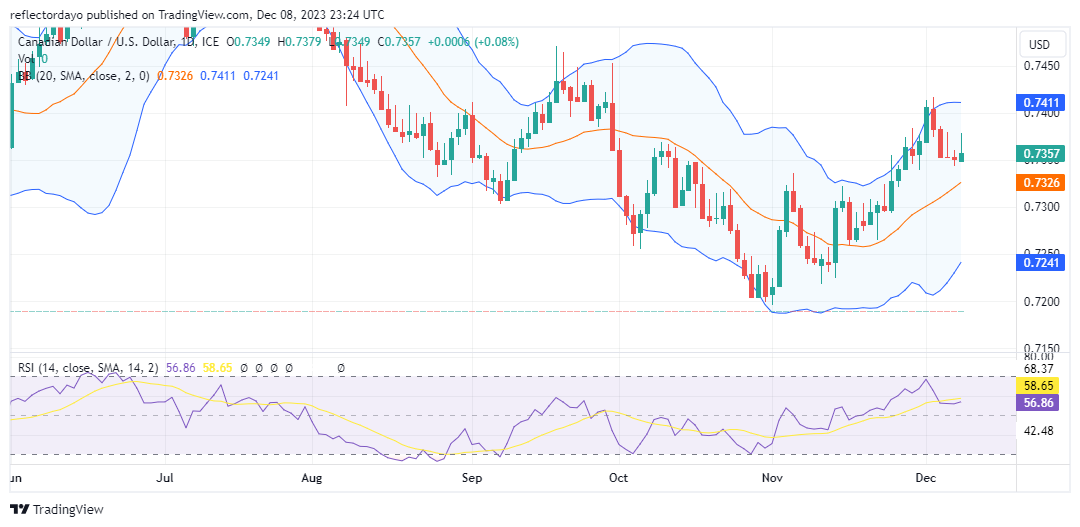 Analyzing the Modest Gains of the Canadian Dollar in the Wake of a Volatile Post-NFP Friday