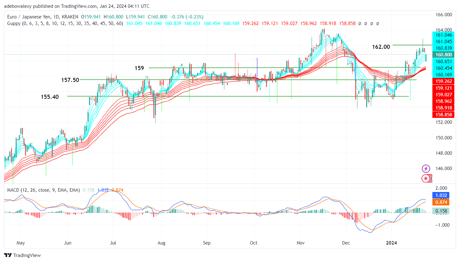Weekly Analysis of Major FX Pairs (January 24th–31st, 2024)