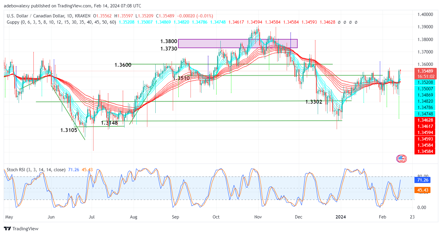 Weekly Analysis of Major FX Pairs (February 14th–21st, 2024)