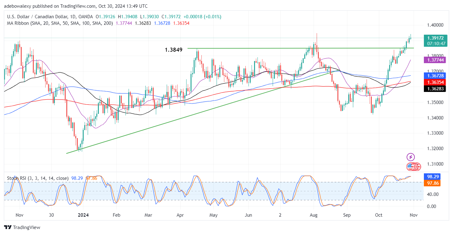Weekly Analysis of Major FX Pairs (October 30 - November 6, 2024)