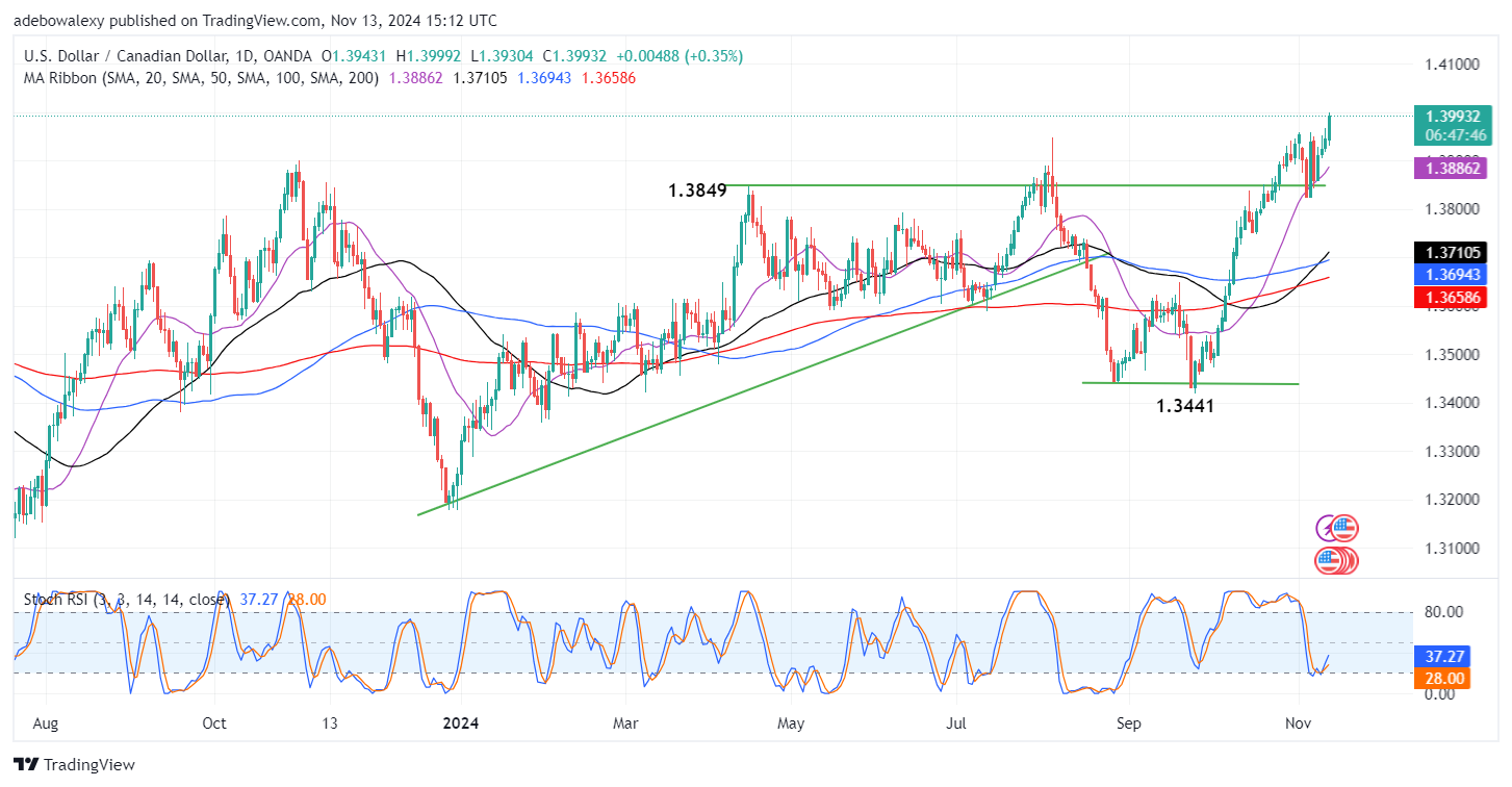 Weekly Analysis of Major FX Pairs (November 13th-20th, 2024)