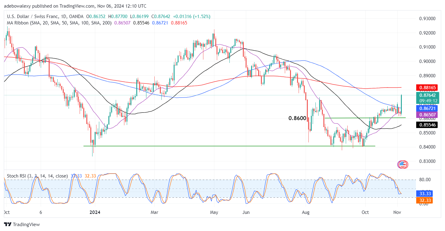 Weekly Analysis of Major FX Pairs (November 6th–13th, 2024)  
