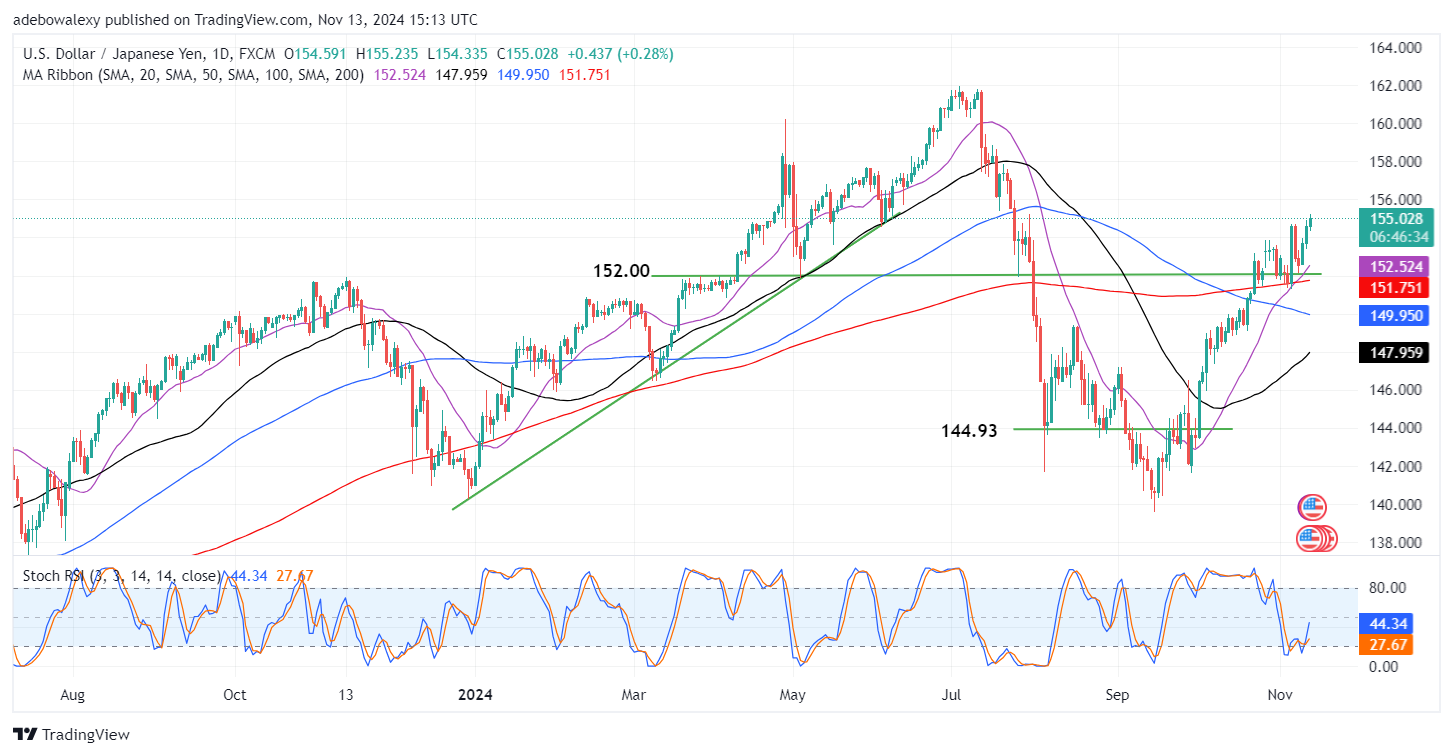 Weekly Analysis of Major FX Pairs (November 13th-20th, 2024)
