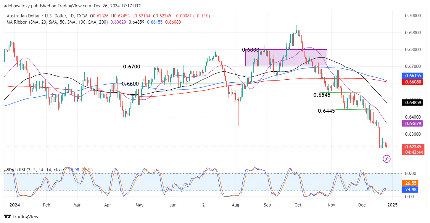 Weekly Analysis of Major FX Pairs (December 25th, 2024 – January 1st, 2025)