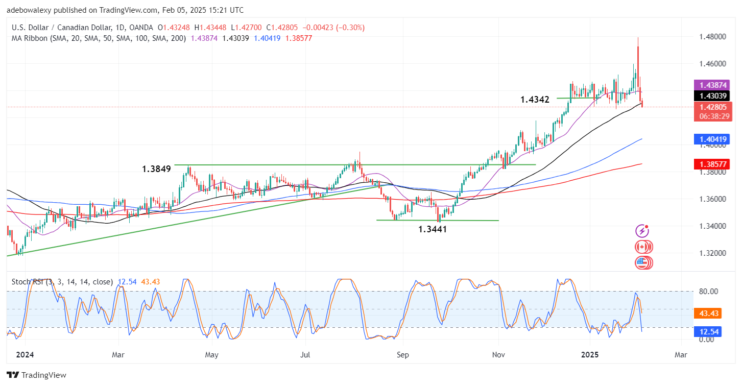 Weekly Analysis of Major FX Pairs (February 5-12, 2025)