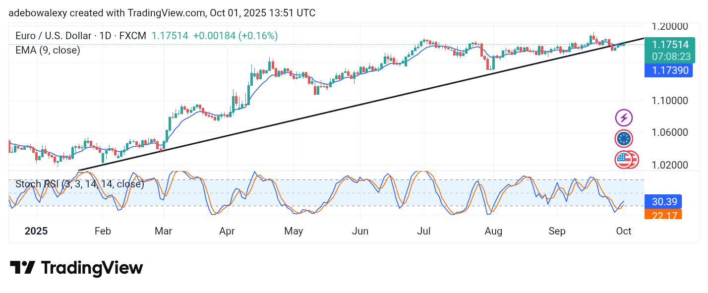 Weekly Analysis of Major FX Pairs (October 1 – 8, 2025)