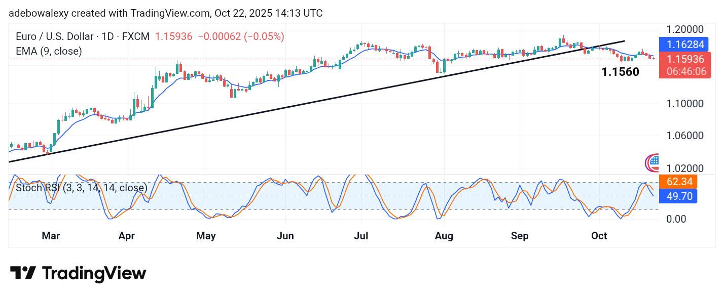 Weekly Analysis of Major FX Pairs (October 22 – 29, 2025)